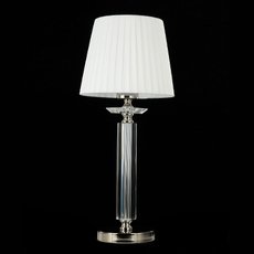 Настольная лампа с арматурой хрома цвета, плафонами белого цвета Vitaluce V3920/1L