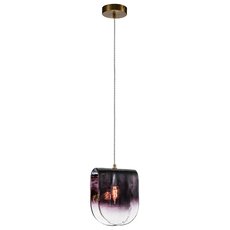 Светильник с арматурой бронзы цвета, стеклянными плафонами Indigo V000371