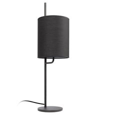 Настольная лампа с текстильными плафонами чёрного цвета Loft IT 10253T Black