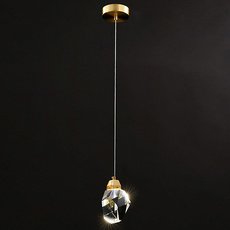 Светильник с плафонами прозрачного цвета Delight Collection MD-020B-1 gold
