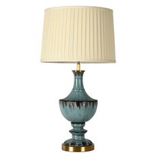 Настольная лампа с текстильными плафонами белого цвета Delight Collection BRTL3233