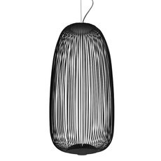 Светильник с металлическими плафонами чёрного цвета Delight Collection 10264P/A black