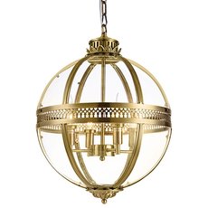 Люстра Delight Collection KM0115P-4M ANTIQUE BRASS