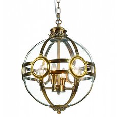 Люстра Delight Collection KG0516P-3 ANTIQUE BRASS