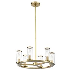 Люстра круглые Delight Collection MD2061-6A br.brass