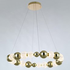 Светильник с плафонами прозрачного цвета Delight Collection MD21001002-1C gold