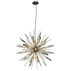 Люстра круглые Delight Collection MD2094-12A gold/rock crystal