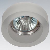 Точечный светильник с арматурой белого цвета, стеклянными плафонами Lightstar 006139