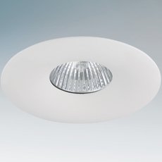 Точечный светильник с арматурой белого цвета, металлическими плафонами Lightstar 010010