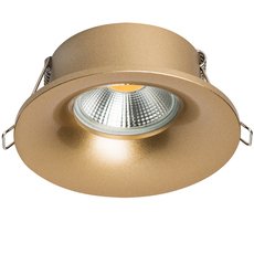 Точечный светильник с арматурой золотого цвета, плафонами золотого цвета Lightstar 010023