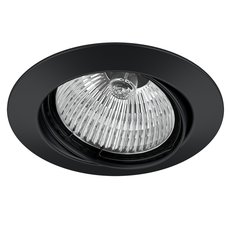 Точечный светильник с арматурой чёрного цвета Lightstar 011027