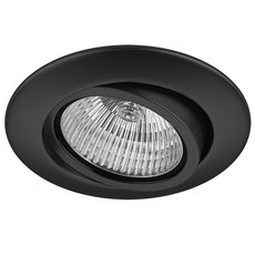 Точечный светильник с арматурой чёрного цвета Lightstar 011087