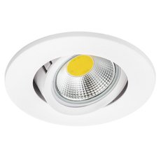Точечный светильник с арматурой белого цвета Lightstar 012026