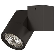 Точечный светильник с металлическими плафонами чёрного цвета Lightstar 051027