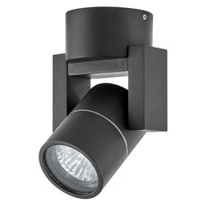 Точечный светильник с металлическими плафонами чёрного цвета Lightstar 051047