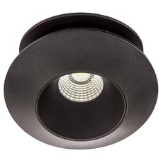 Точечный светильник с арматурой чёрного цвета, плафонами чёрного цвета Lightstar 051307