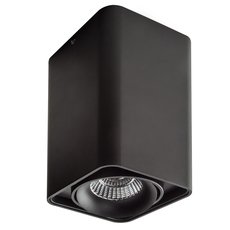 Точечный светильник с арматурой чёрного цвета, металлическими плафонами Lightstar 052337