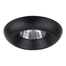 Точечный светильник с арматурой чёрного цвета, плафонами чёрного цвета Lightstar 071057