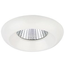 Точечный светильник с арматурой белого цвета, стеклянными плафонами Lightstar 071076