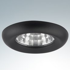 Точечный светильник с металлическими плафонами чёрного цвета Lightstar 071117
