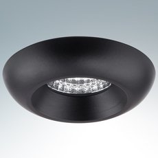 Точечный светильник с арматурой чёрного цвета, плафонами чёрного цвета Lightstar 071157