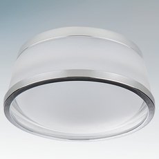 Точечный светильник с стеклянными плафонами белого цвета Lightstar 072174