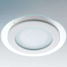 Точечный светильник с арматурой белого цвета Lightstar 212010