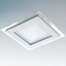 Точечный светильник с арматурой белого цвета, пластиковыми плафонами Lightstar 212020