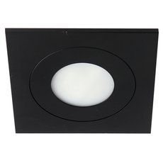 Точечный светильник с арматурой чёрного цвета, стеклянными плафонами Lightstar 212187