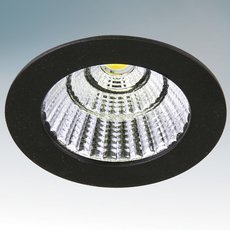Точечный светильник с арматурой чёрного цвета, металлическими плафонами Lightstar 212417