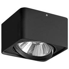 Точечный светильник с арматурой чёрного цвета, металлическими плафонами Lightstar 212617