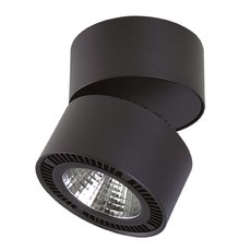 Точечный светильник с металлическими плафонами чёрного цвета Lightstar 213817