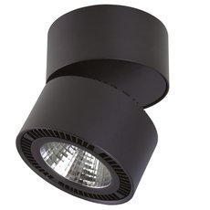 Точечный светильник с арматурой чёрного цвета, металлическими плафонами Lightstar 213857