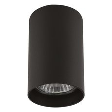 Точечный светильник с арматурой чёрного цвета, металлическими плафонами Lightstar 214437