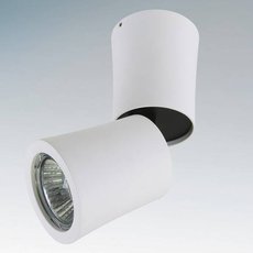 Точечный светильник с арматурой белого цвета, металлическими плафонами Lightstar 214456