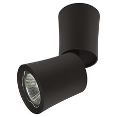 Точечный светильник с металлическими плафонами чёрного цвета Lightstar 214457