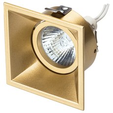 Точечный светильник с арматурой золотого цвета Lightstar 214503