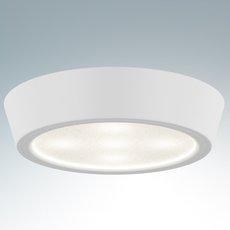 Точечный светильник с арматурой белого цвета, металлическими плафонами Lightstar 214702