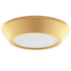 Точечный светильник с арматурой золотого цвета Lightstar 214732