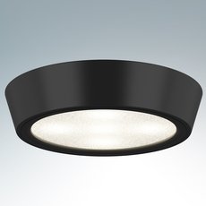 Точечный светильник с арматурой чёрного цвета, плафонами чёрного цвета Lightstar 214772