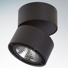 Точечный светильник с арматурой чёрного цвета, металлическими плафонами Lightstar 214817