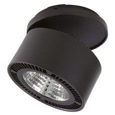Точечный светильник с металлическими плафонами чёрного цвета Lightstar 214847