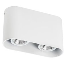 Точечный светильник с арматурой белого цвета, металлическими плафонами Lightstar 214866