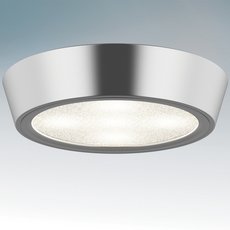 Точечный светильник с стеклянными плафонами белого цвета Lightstar 214992