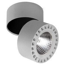 Точечный светильник с арматурой серого цвета, плафонами серого цвета Lightstar 381393