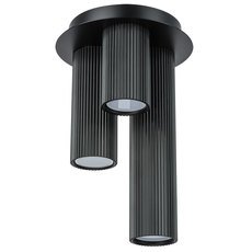 Светильник с арматурой чёрного цвета, плафонами чёрного цвета Lightstar 718037