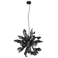 Светильник с арматурой чёрного цвета, металлическими плафонами Lightstar 754267