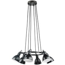 Светильник с металлическими плафонами чёрного цвета Lightstar 761167