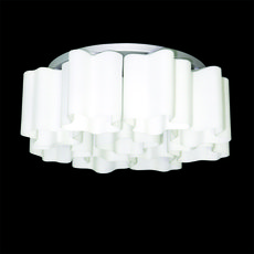 Светильник с арматурой хрома цвета, плафонами белого цвета Lightstar 802090