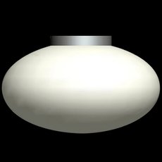 Настенно-потолочный светильник с стеклянными плафонами белого цвета Lightstar 807010
